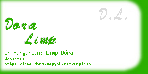 dora limp business card